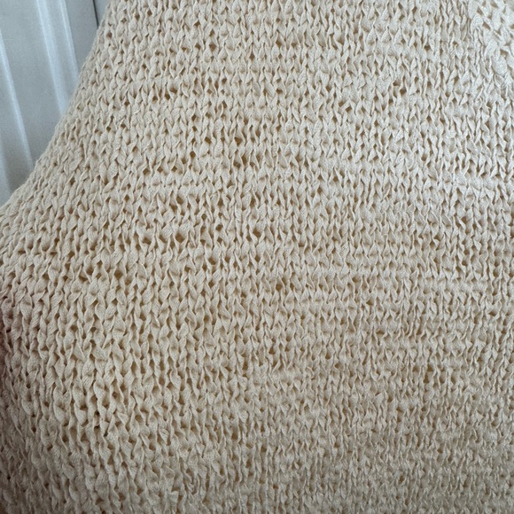 NWT J.Crew Swing Flare Sleeve sweater in cream size small - Picture 2 of 9